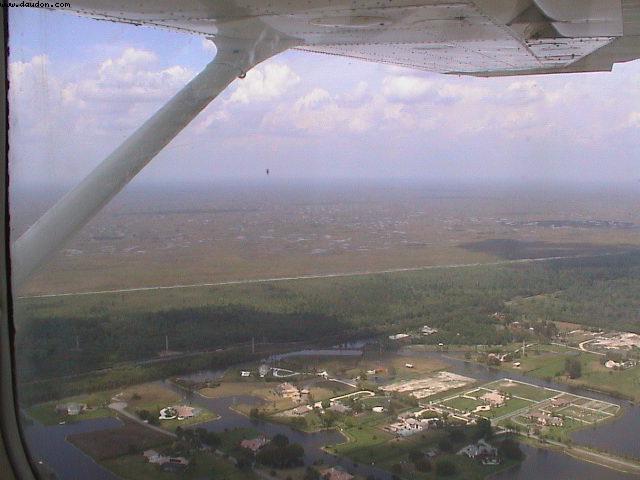 Pilotage au dessus de la Floride