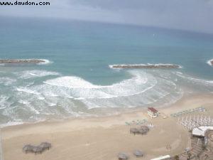 vue de notre chambre - Tel Aviv 