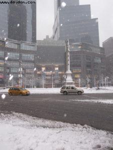 Tempête de neige - New York