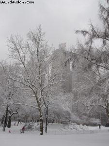 Tempête de neige - New York