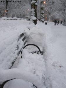 Tempête de neige - New York
