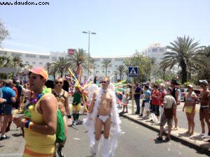 La parade de la Gaypride - Maspalomas - Semaine des Fiertés - Gran Canaria 
