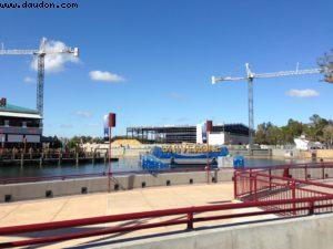 Les travaux avancent - Universal Studio Orlando