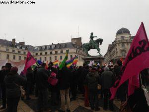 Manif pour l'égalité des droits au mariage - Orléans