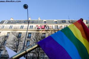Manif pour l'égalité des droits au mariage