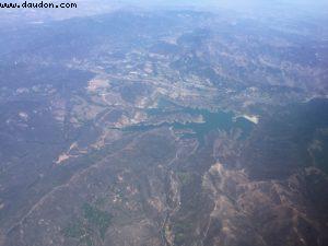 Flying over California - AA270 HNL->LAX (August 2015)