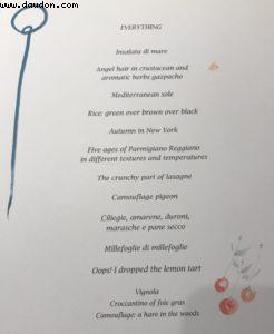 Osteria Francescana - 3 Stars Michelin - Modena