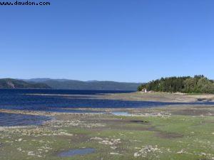 Driving to St Jean lake