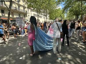La Marche des fiertés de Paris vient juste de partir