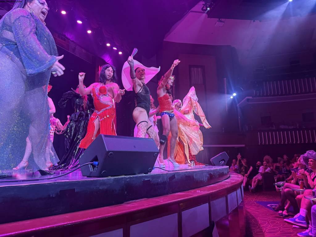 Ladies - Grand finale - La Demence Cruise - Celebrity Infinity