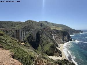 Driving from Santa Cruz to Pismo Beach, California