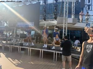 Sailaway party - Celebrity Equinoxe - La Demence cruise